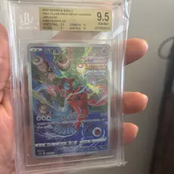 2022 Pokemon Japanese SWSH VStar Universe #185 Full Art Deoxys BGS 9.5 GEM MINT - Image 1