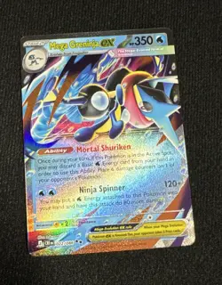 Pokemon Mega Greninja EX 022/086 Full Art Holo EX EN Stage 2 HP 350 - Image 1