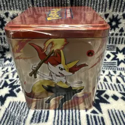 Pokemon TCG 2022 Scorching Fire Stacking Tin *Sealed* 3 Booster Packs Charizard - Image 5