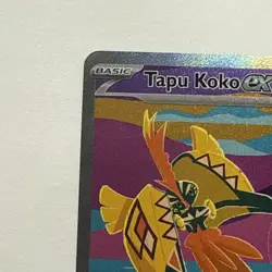 Pokemon Tapu Koko EX 247/182 Paradox Rift Special Illustration Rare NM - Image 2