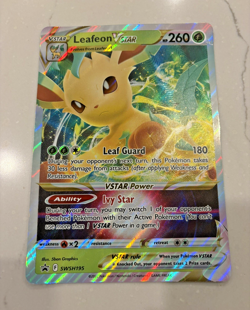 Pokemon Jumbo Card 5-Pack: Glaceon VStar, Leafeon VStar, Hoopa, Pikachu, Boltund - Image 3