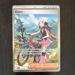 Dawn 129/094 Pokemon TCG Phantasmal Flames Special Illustration Rare NM/M - Image 1
