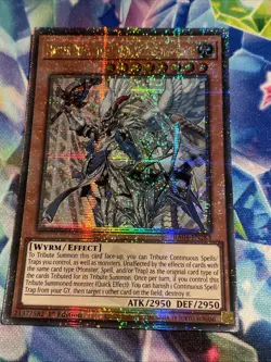 Yugioh Master Peace, The True Dracoslaying King RA04-EN283 Quarter Century Rare - Image 3