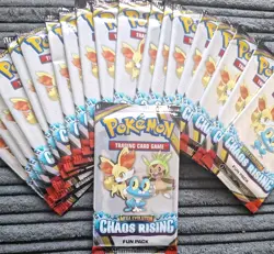 X20 Pokemon TCG Chaos Rising Mega Evolution Fun Packs! Brand New!! - Image 1