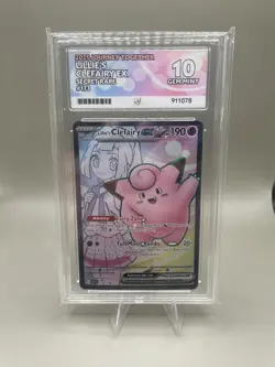 Pokemon Lillie's Clefairy EX SR 173/159 | ACE 10 | Journey Together - Image 1