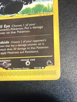 Vintage Pokemon TCG Murkrow Skyridge e-reader 79/144 VLP - Image 4