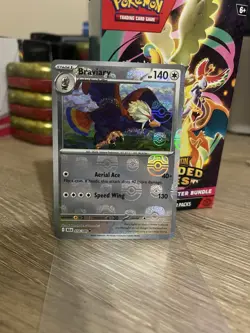 Braviary 078/086 Black Bolt Master Ball Reverse Holo NM/M - Image 1