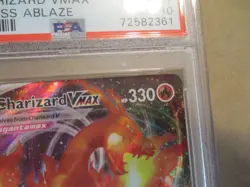 2020 POKEMON SWSH DARKNESS ABLAZE CHARIZARD #020 FULL ART VMAX PSA 10 GEM MINT! - Image 4