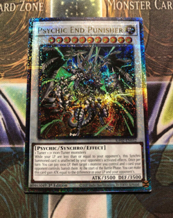 *** PSYCHIC END PUNISHER *** 1ST QUARTER CENTURY SECRET RARE RA02-EN032 YUGIOH! - Image 1