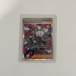 Pokemon TCG Roxie's Performance 121/086 Chaos Rising SIR - Image 1
