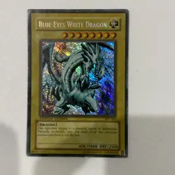 Yugioh Blue-eyes White Dragon Bpt Reverse Foil+ Faded Lp - Image 1
