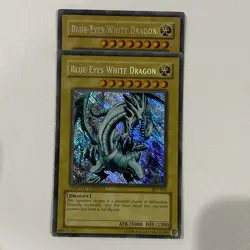 Yugioh Blue-eyes White Dragon Bpt Reverse Foil+ Faded Lp - Image 2