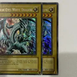 Yugioh Blue-eyes White Dragon Bpt Reverse Foil+ Faded Lp - Image 3