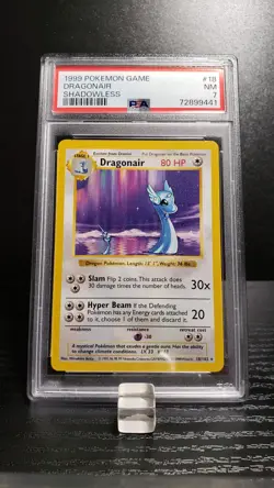 Dragonair - Shadowless - Base Set 18/102 - PSA 7 NM - Pokemon TCG - Image 1