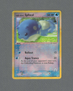 Pokemon EX Team Magma vs Team Aqua Spheal 57/95 Reverse Holo LP - Image 1
