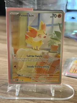Pokemon Fennekin 080 SEALED Chaos Rising Promo Illustration Rare NM - Image 1