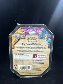 Pokemon 2016 The Power Of Pokemon Gengar Tin With Hang Tab NEW Sealed - Image 3