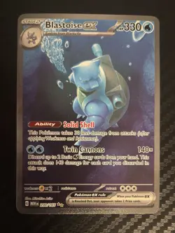 POKEMON TCG Scarlet & Violet 151 BLASTOISE EX SIR Special Illustration 200/165 - Image 2