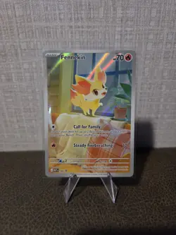 Fennekin Promo #80 CRI EN Chaos Rising Pokemon TCG Black Star Promo NM - Image 1