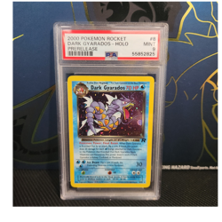 Pokemon Co. 2000 Rocket Dark Gyarados Prerelease Holo #8 PSA 9 Cert 55852825 - Image 1