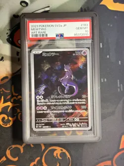Mewtwo 183/165 Art Rare Sv2a 151 Pokemon Japanese PSA 10 - Image 1