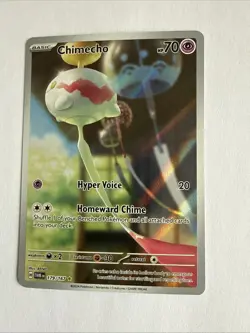 Chimecho 179/167 Twilight Masquerade Illustration Rare Pokemon Perfect Cond - Image 1