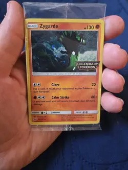 Zygarde 72/131 Forbidden Light Legendary Pokemon Stamp Promo SEALED Exclusive Nm - Image 1