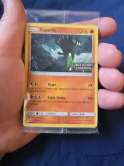 Zygarde 72/131 Forbidden Light Legendary Pokemon Stamp Promo SEALED Exclusive Nm - Image 3