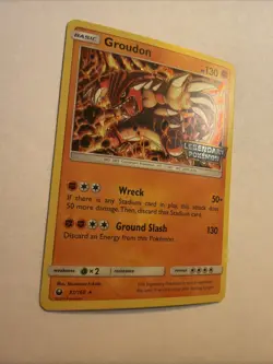 Groudon Legendary Stamp (Cosmos Holo 81/168 Gamestop Promo) - Pokemon TCG MP - Image 2