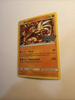 Groudon Legendary Stamp (Cosmos Holo 81/168 Gamestop Promo) - Pokemon TCG MP - Image 3