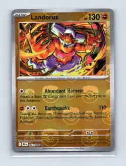 Landorus (Master Ball Pattern) 053/086 Rare Black Bolt Pokemon Lightly Played - Image 1