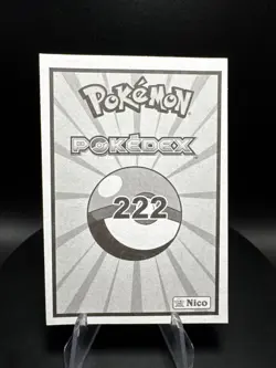 Pokemon Corsola Set of 5 - Corsola #222 Peru/NON-TCG Sticker Set - Image 3