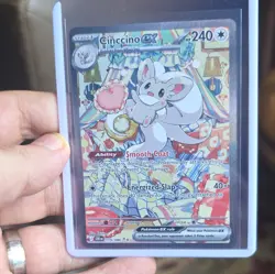 Pokemon TCG Cinccino EX SIR - CRI - 119/086 - English - Good Centering - Image 1
