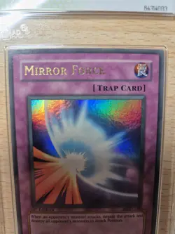 Yugioh Forza Riflessa 1ed Mirror Force MRD-138 Ultra Rare 1st NM-MT Graad 8 - Image 4