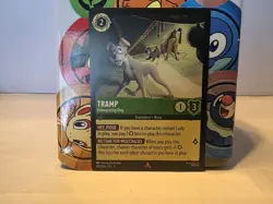 Tramp - Enterprising Dog - 110/204 - Archazia's Island Disney Lorcana - Image 1