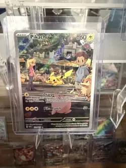 Pokemon Pikachu Holo Card 173/165 Scarlet & Violet 151 Art Rare - Image 1