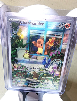 Charmander SVP 044 Scarlet & Violet Promo Cards Illustration Rare NM - Image 3