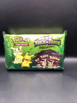 Pokemon TCG Trick Or Trade BOOster Bundle 50 Packs Trading Cards( New Sealed) 820650852572 - Image 1
