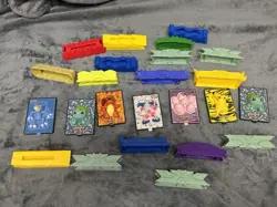 Pokemon TCG 3D Plastic Card Lot Bulbasaur Charmander Golduck Mr. Mime - Image 1