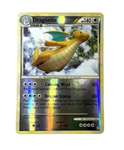 2010 Pokemon Dragonite 18/102 Triumphant Reverse Holo Rare English Pokemon Card - Image 1