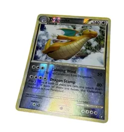 2010 Pokemon Dragonite 18/102 Triumphant Reverse Holo Rare English Pokemon Card - Image 2