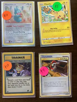Rares Pokemon Card Lot. Mixed FROM AN ESTATE SALE CARDS COLLECTION - Image 2