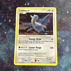 NM Near Mint Pokemon Latios 4/17 Pop Series 7 Promo Holo Rare Card - Image 1