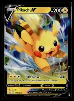 Pokemon TCG SWSH: Sword & Shield Promo Cards #SWSH285 Pikachu V - Image 1