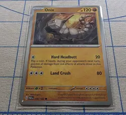 Onix 090/182 SV04: Paradox Rift Regular Pokemon English Card - Image 2
