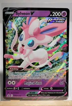 Pokemon Sylveon V SWSH: Sword & Shield Promo Cards #SWSH202 NM - Image 1