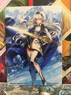 Corrin Female Fire Emblem 0 Cipher Marker Card Part 4 Mint FE If Fates - Image 1