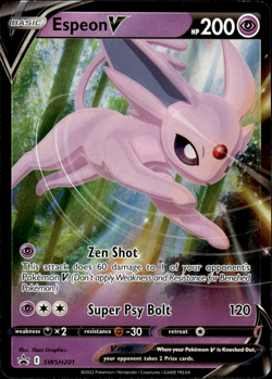 Espeon V - Holo Promo SWSH: Sword & Shield Promo Cards SWSH201 NM - Image 1
