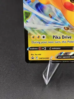 Pikachu V SWSH285 SWSH: Sword & Shield Promo Card Holo - Image 5