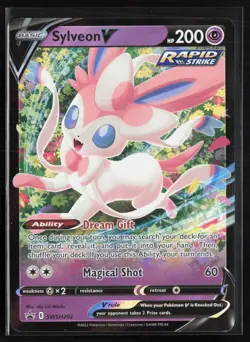 2019 SWSH: Sword & Shield Promo Cards #SWSH202 Sylveon V Promo,Holo - Image 1